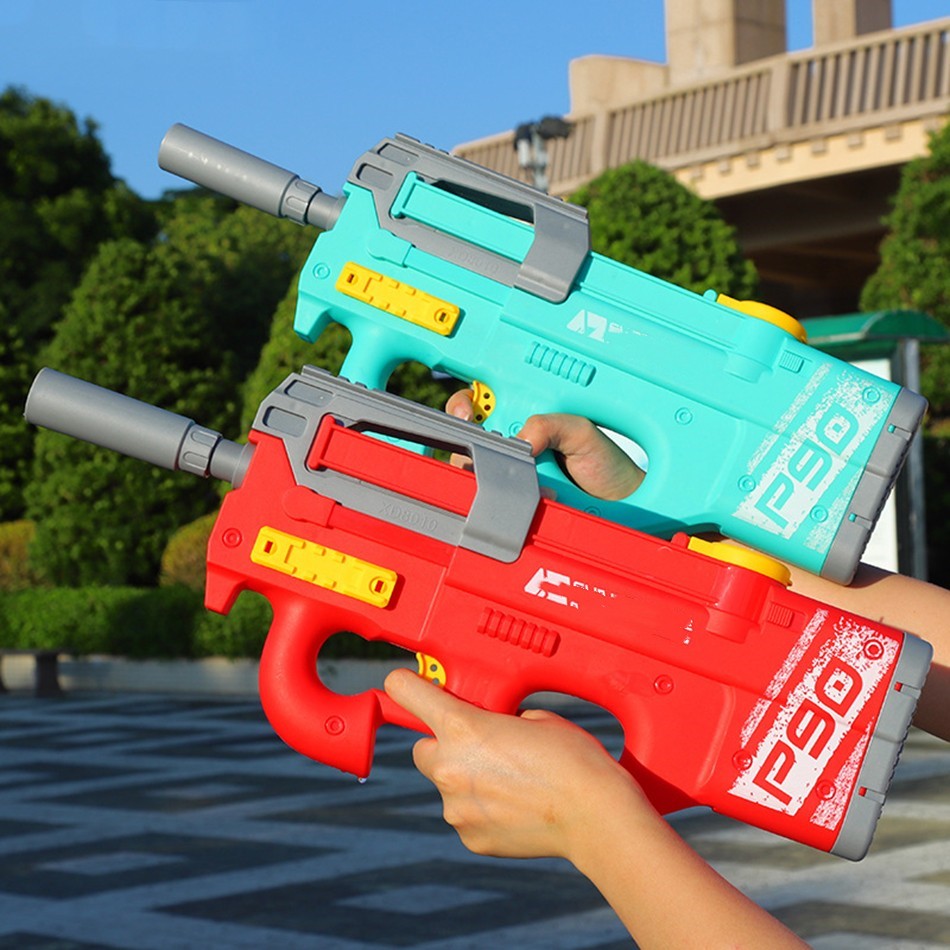 High Pressure Electric Continuous Firing Water Gun Toy - LJ Enterprise